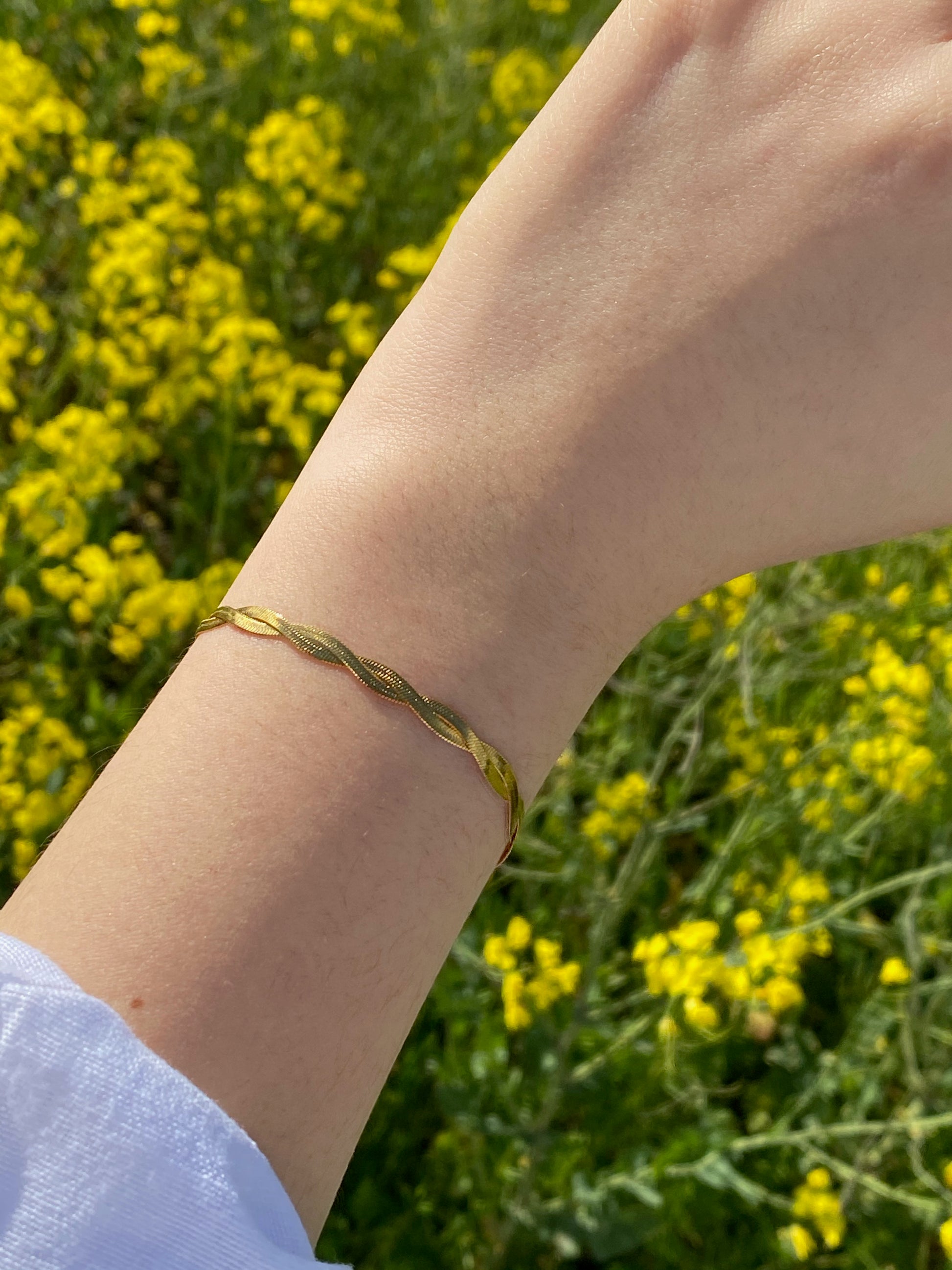 double Snake Skin Armband